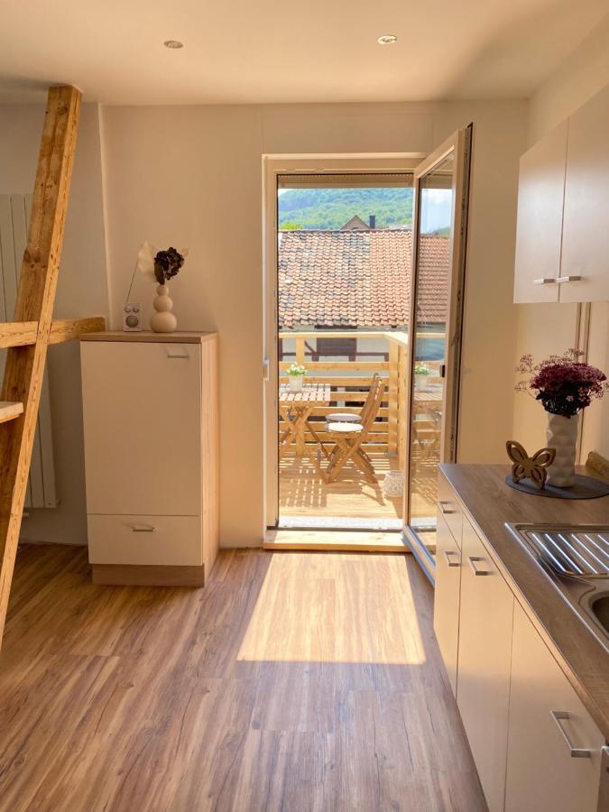 Ferienwohnung Bergblick Thale Buitenkant foto