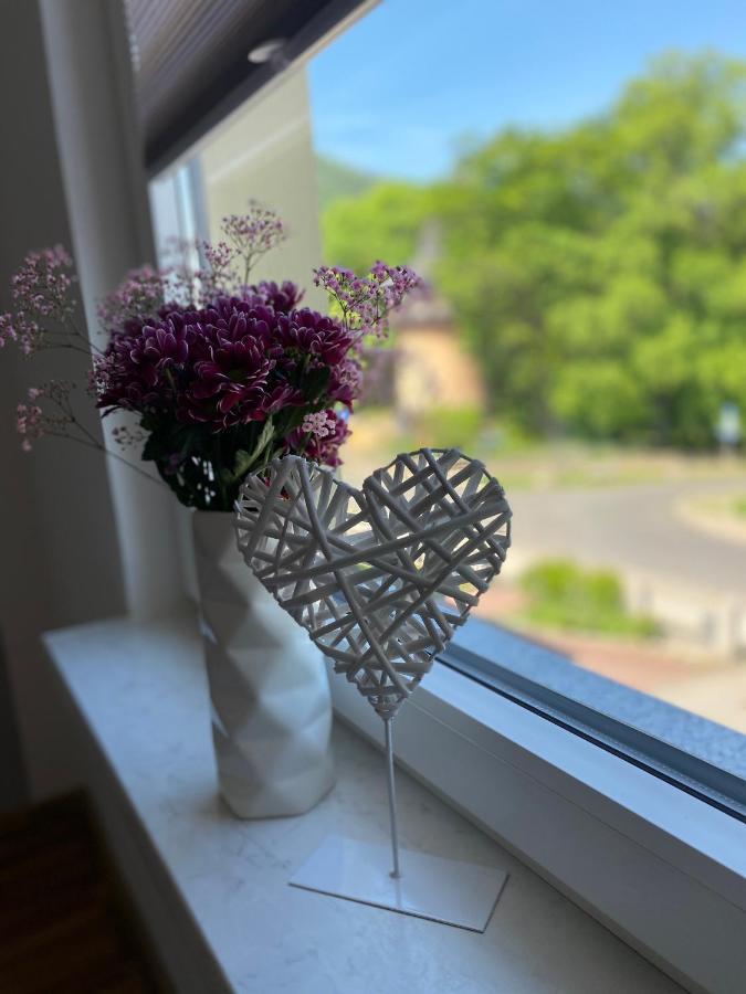 Ferienwohnung Bergblick Thale Buitenkant foto